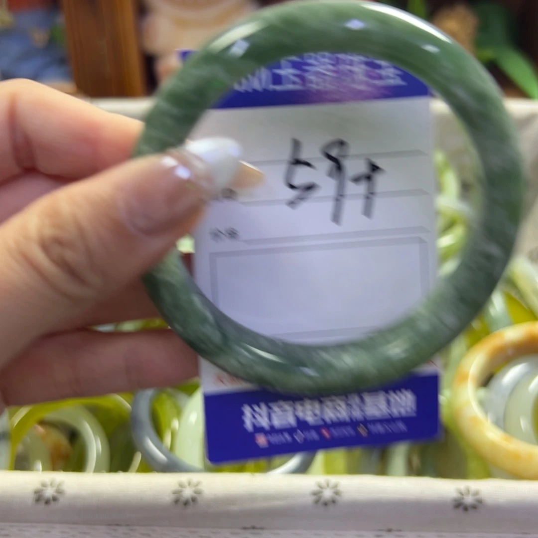 未镶嵌蛇纹石玉手镯31