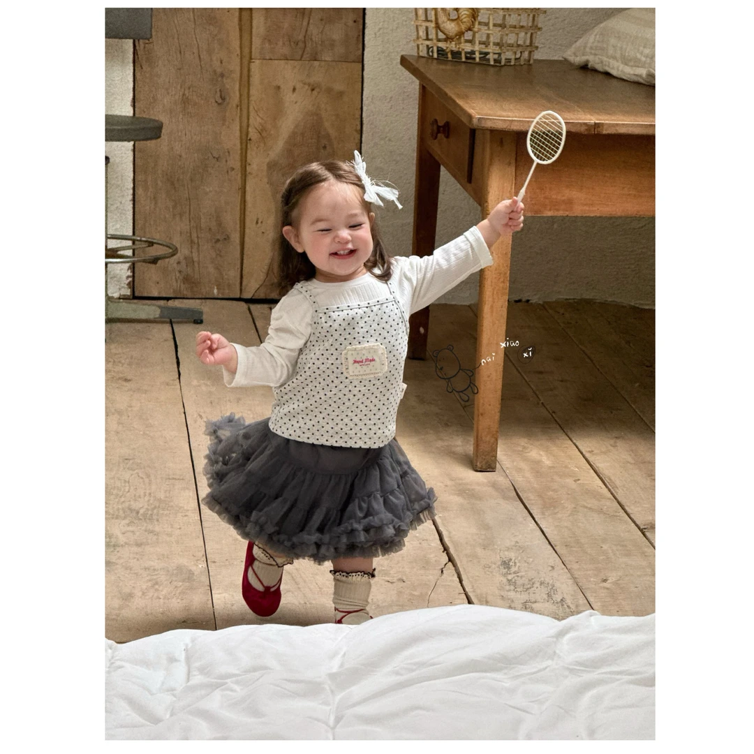 5号-2025秋-奶小西-编号0123-NXX56039-儿童甜美小衫