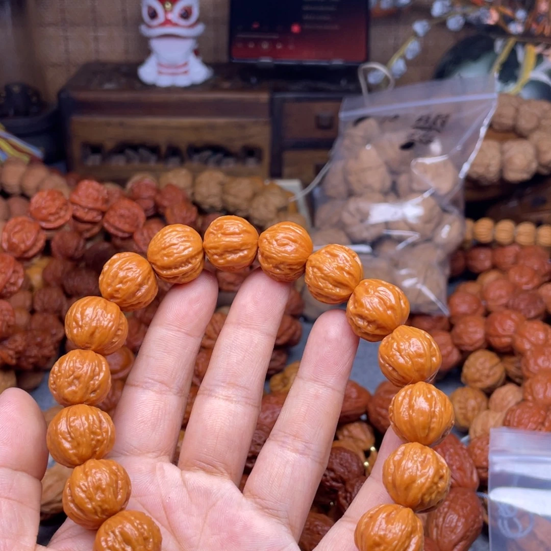 竹***奕吊坠文玩核桃秋子