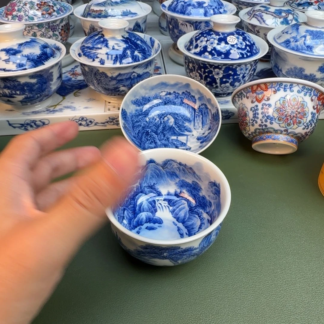 纯手工纯手绘茶具266