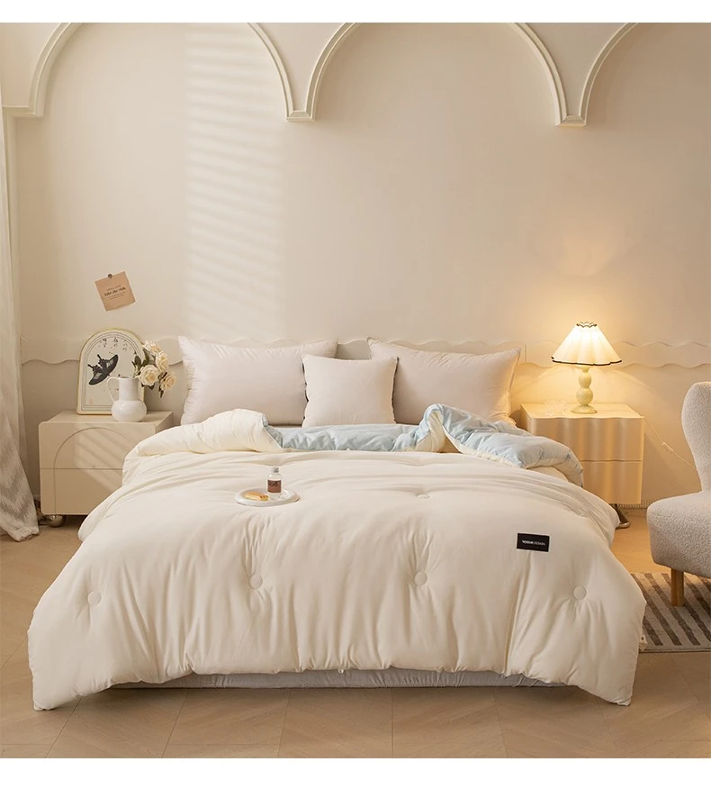 2米尺寸被子加厚保暖冬被春秋学生宿舍空调被芯四季通用棉被柔软