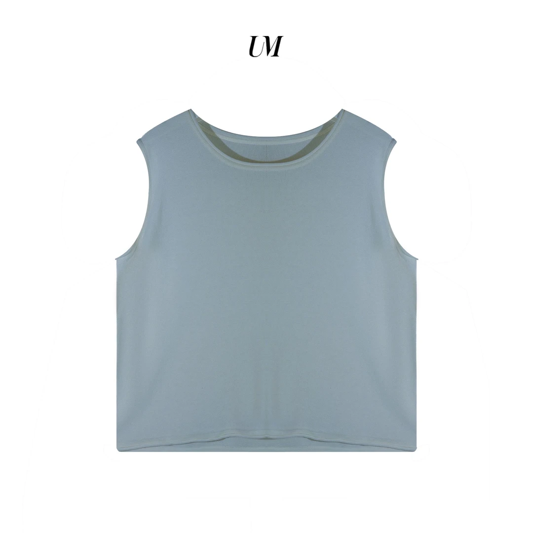 【U.M】流光织语宽松显瘦无袖坎肩背心