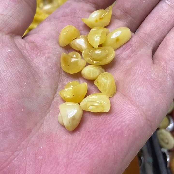 裸石蜜蜡未镶嵌多样性发货3个
