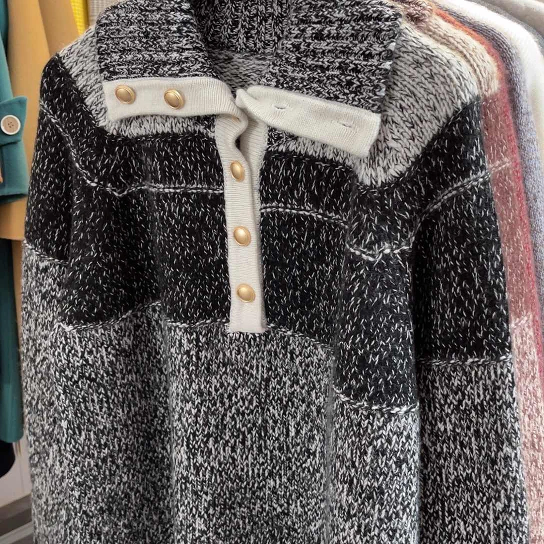 瓦莎 同款 羊绒衫