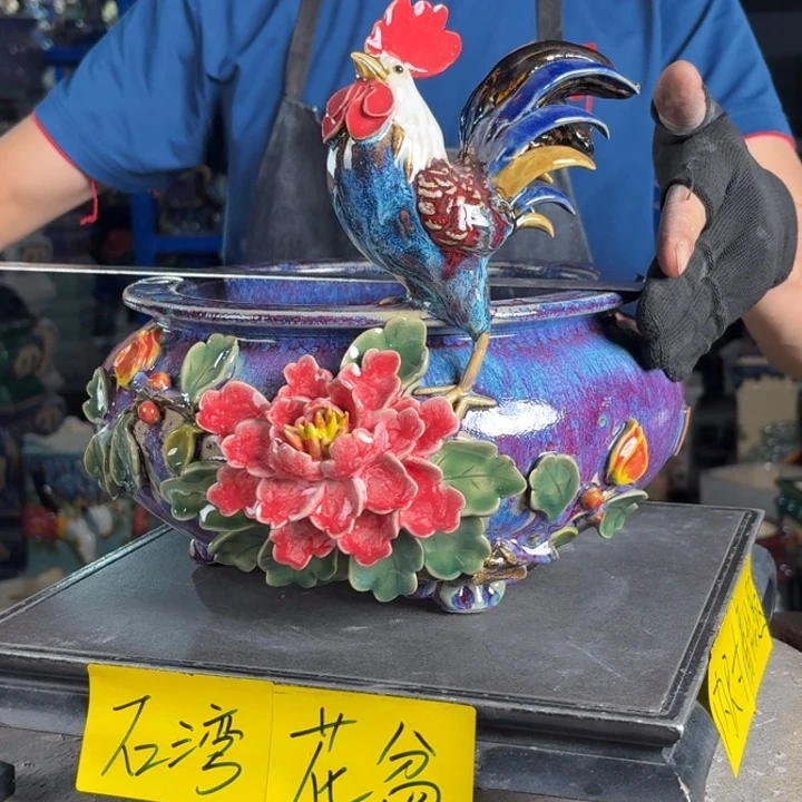 一风堂石湾花盆 内19*10