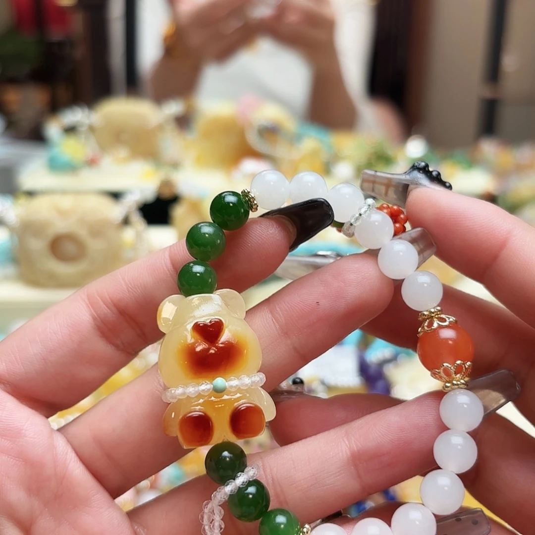 琥珀手链未镶嵌琥珀