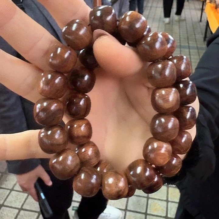 黄花梨/降香黄檀手串/手链1314海南黄花梨单圈多样性发货