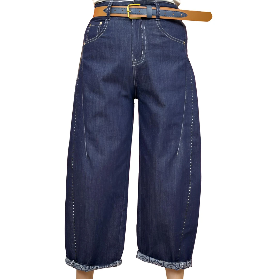 【RMB】巨显瘦萝卜裤 2025夏季新款显高 女高级感 宽松百搭薄款高腰