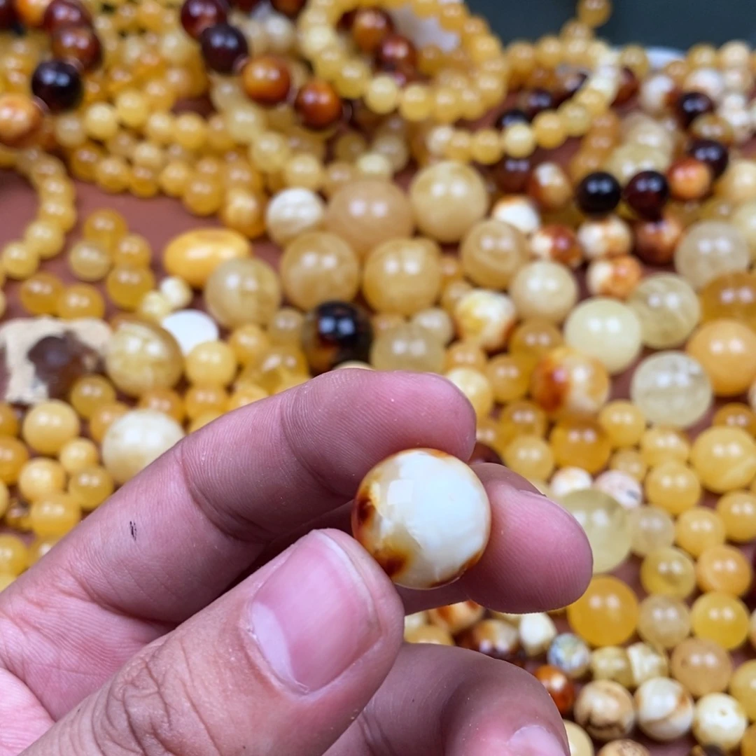 蜜***蜜未镶嵌琥珀裸石蜜蜡