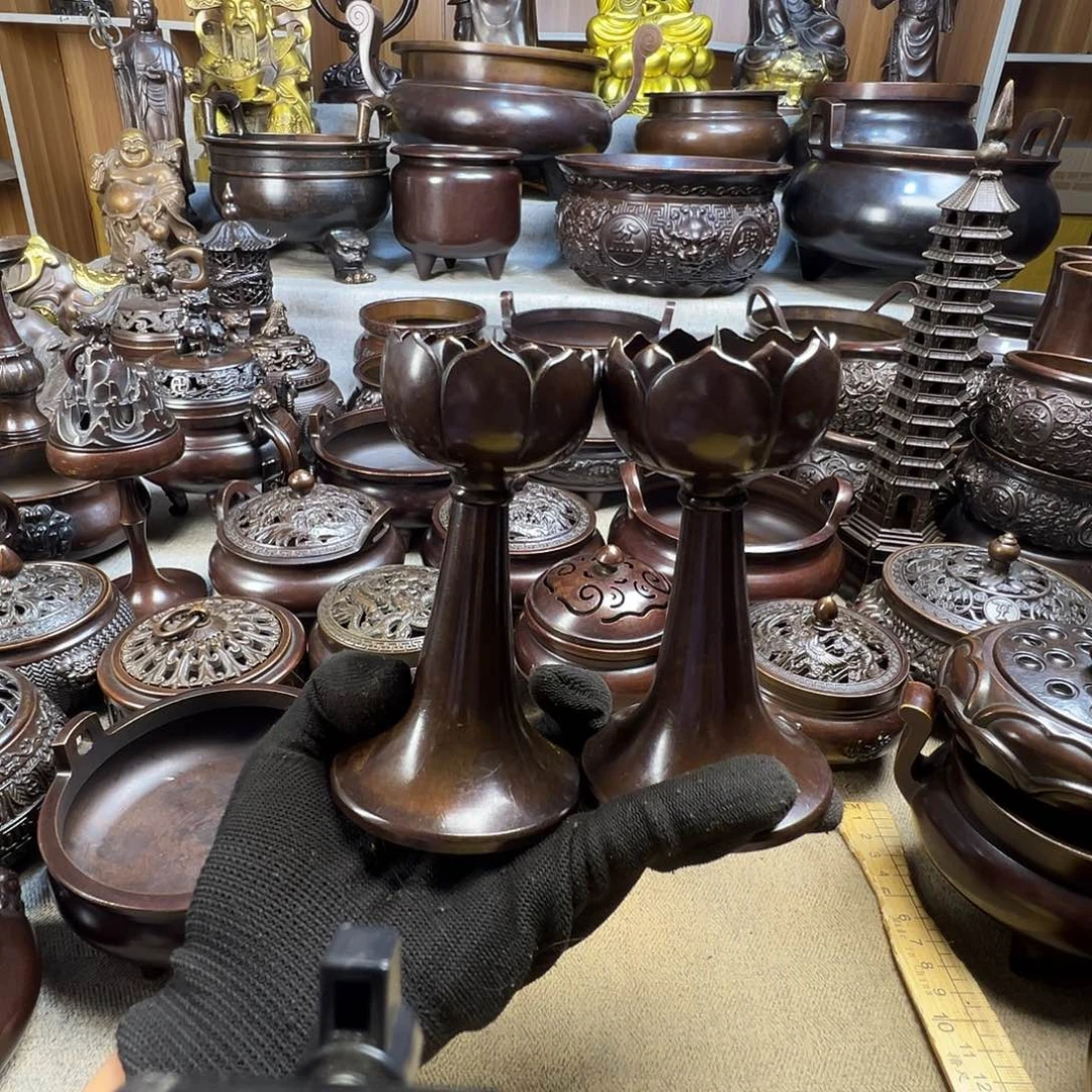 洧***明香炉铜香炉铜工艺品