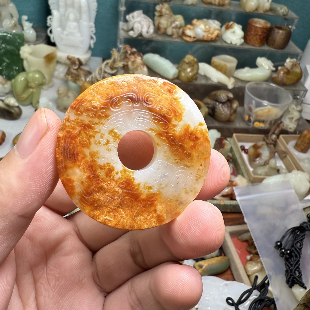 新疆和田玉玉壁挂件