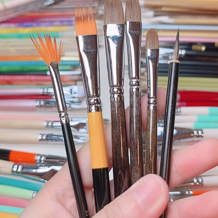 艺笔轩画笔组合6支