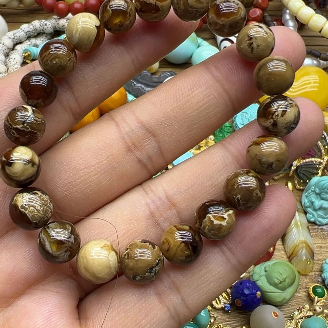 琥珀手链未镶嵌根珀