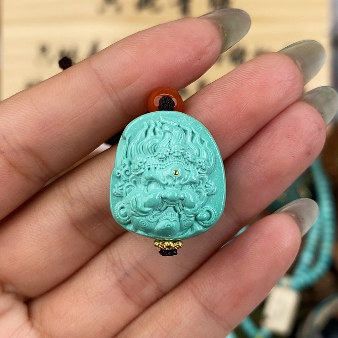 未镶嵌绿松石珠宝奇石开****姐