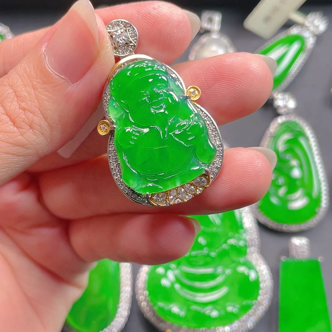 吊坠(不含链)未镶嵌翡翠