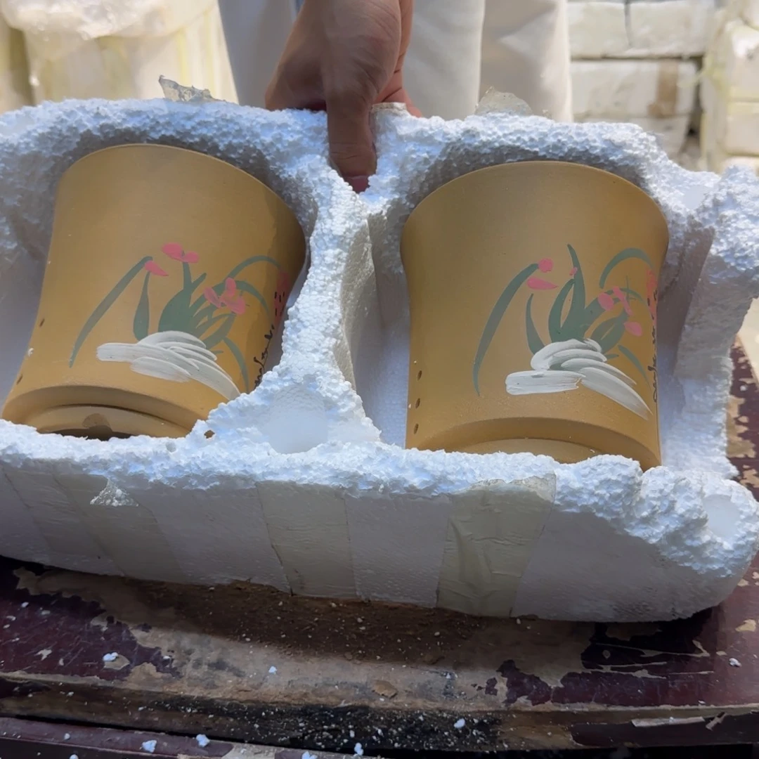 紫砂花盆瑕疵的问题