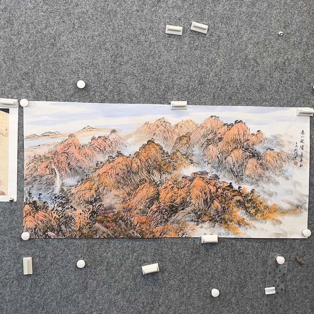 纸本无（f32909）泰山 书画