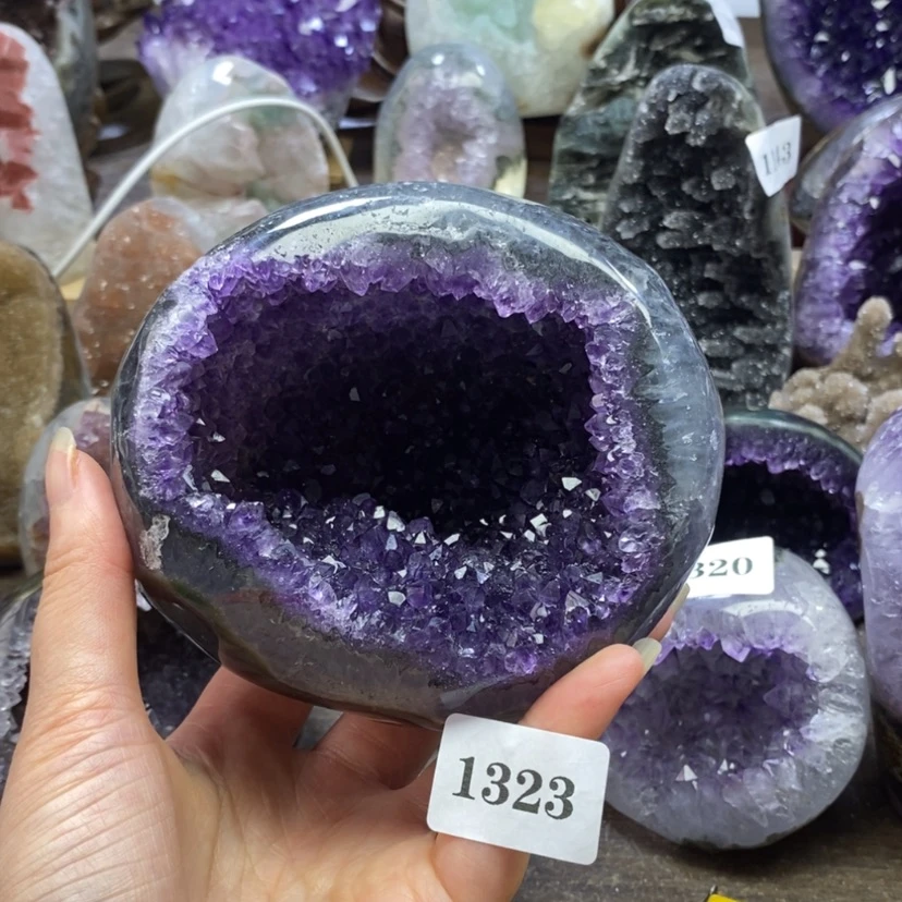 【闪购商品】未镶嵌大型摆件（非配饰）紫晶