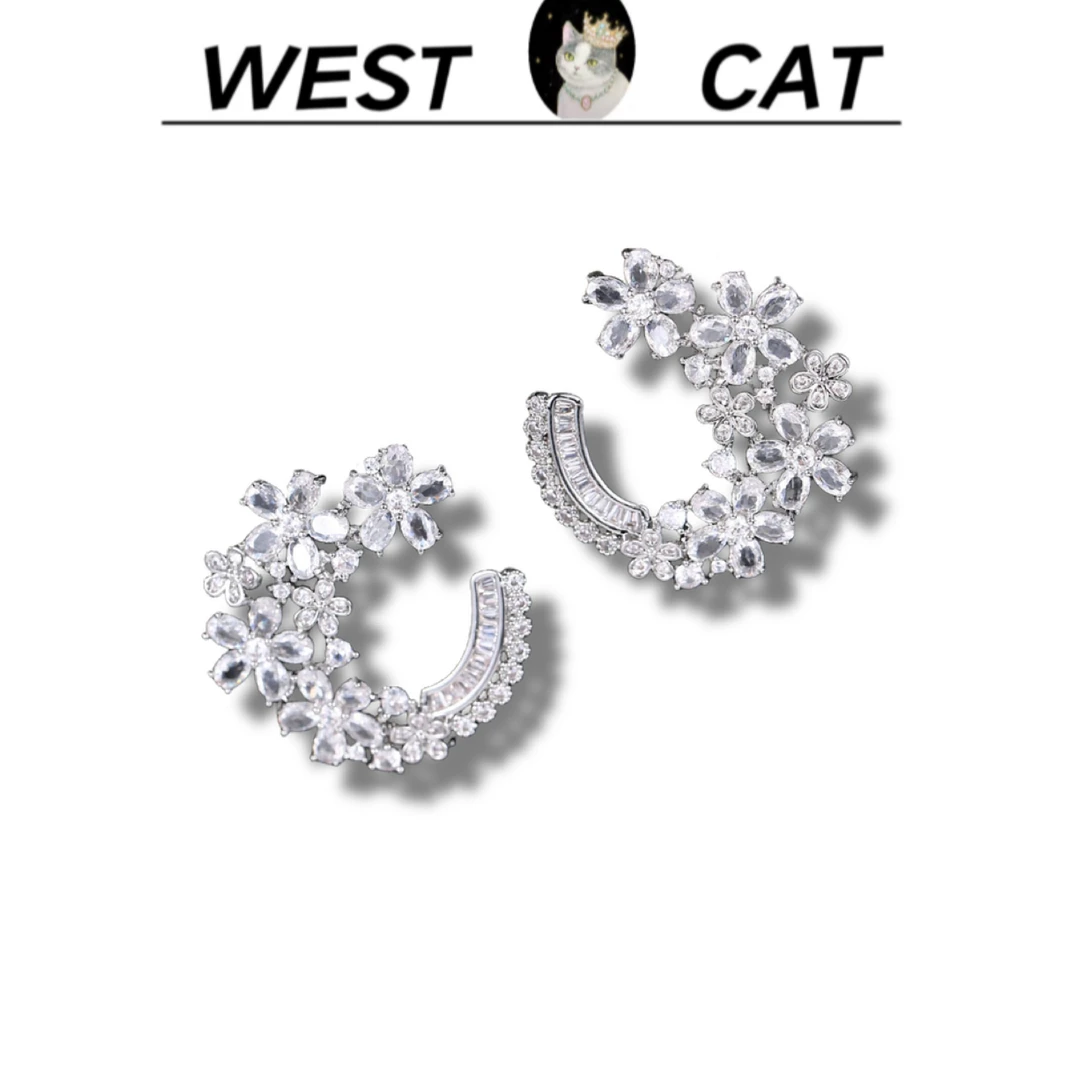 外货高品高奢耳钉W-5586