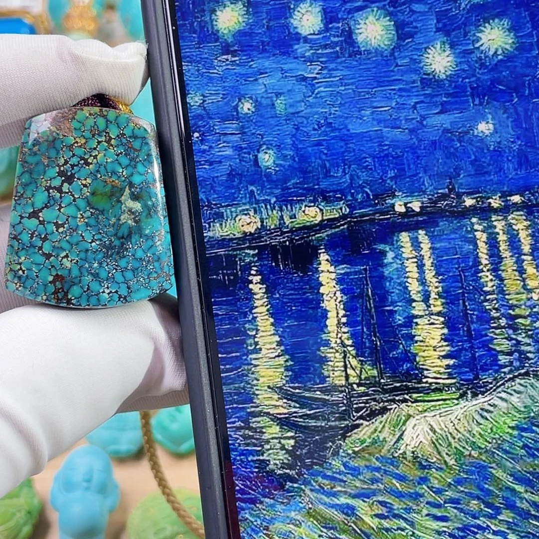 绿松石未镶嵌珠宝奇石