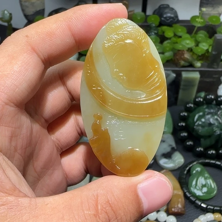 未镶嵌和田玉挂件