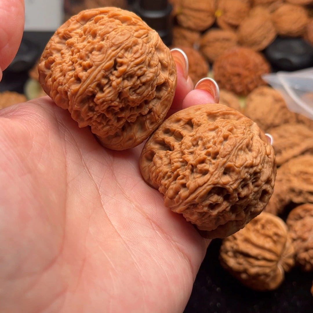 核桃把件球疆45尺