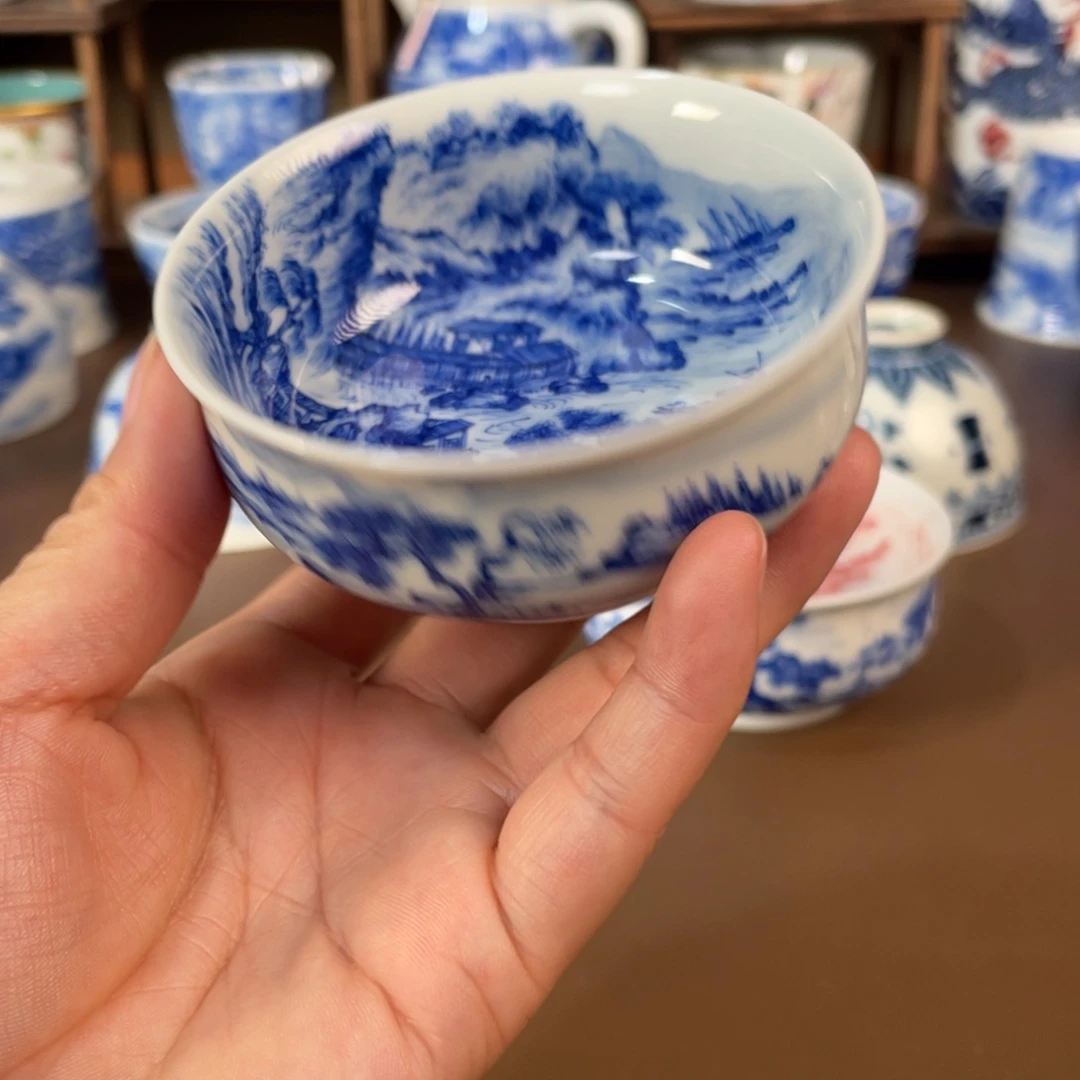 景德镇陶瓷手工手绘