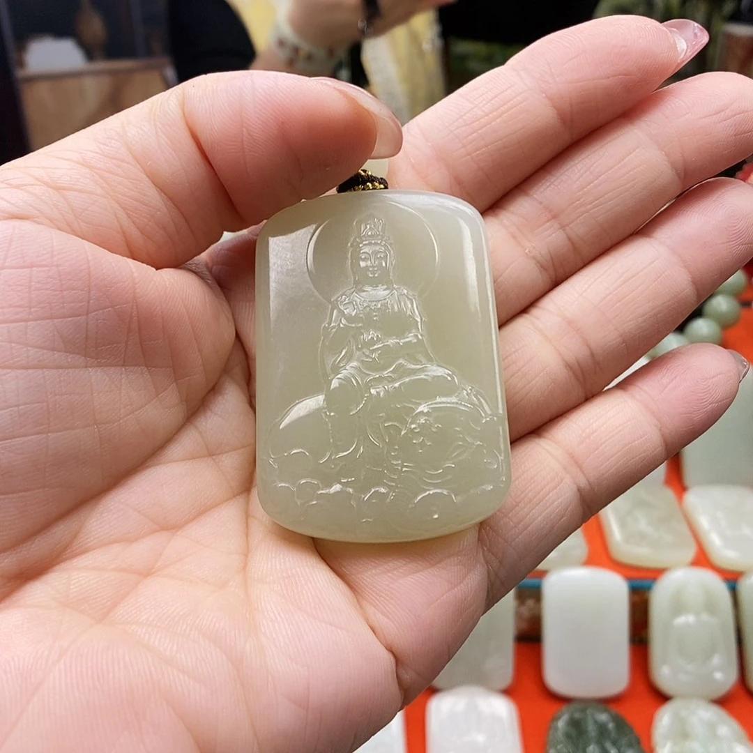 颈饰未镶嵌和田玉@****8