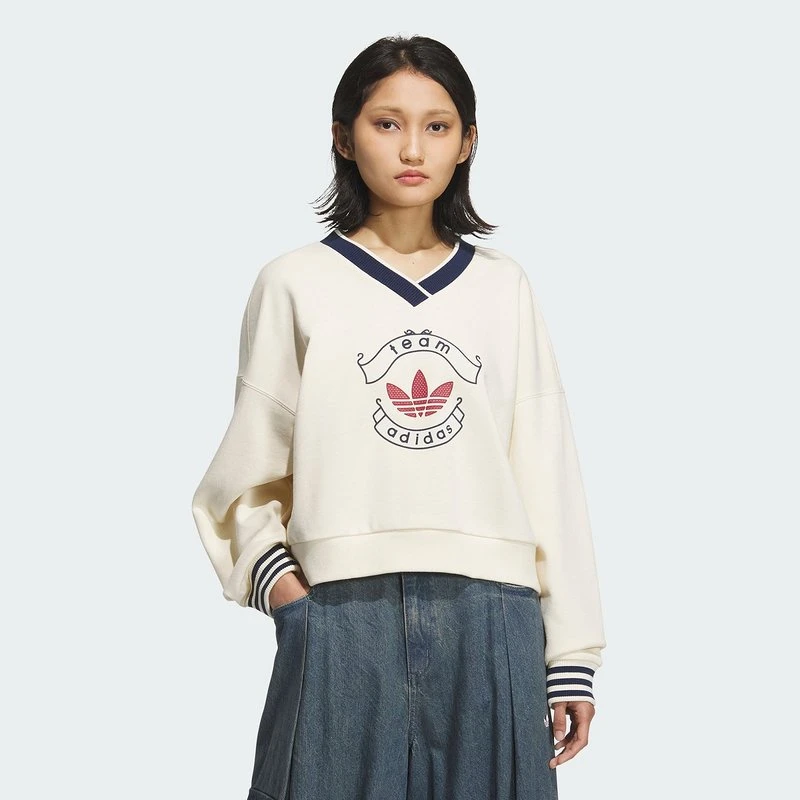 阿迪达斯 （adidas）女子IH SWEATCREW W休闲时尚卫衣KC5845