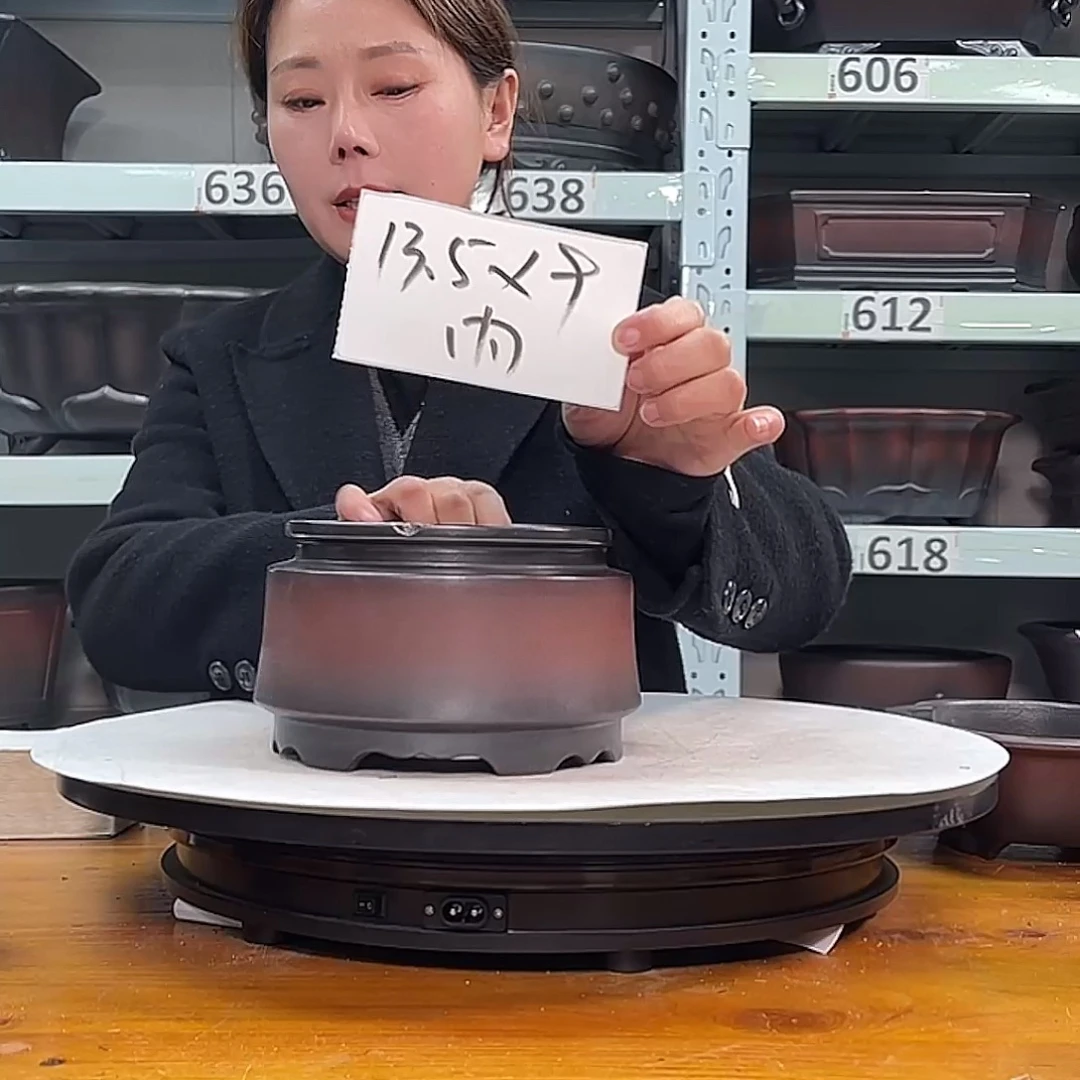 紫砂花盆宜兴紫砂3号