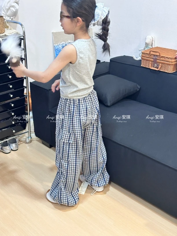 夏季常规套装格子裤中(福利)