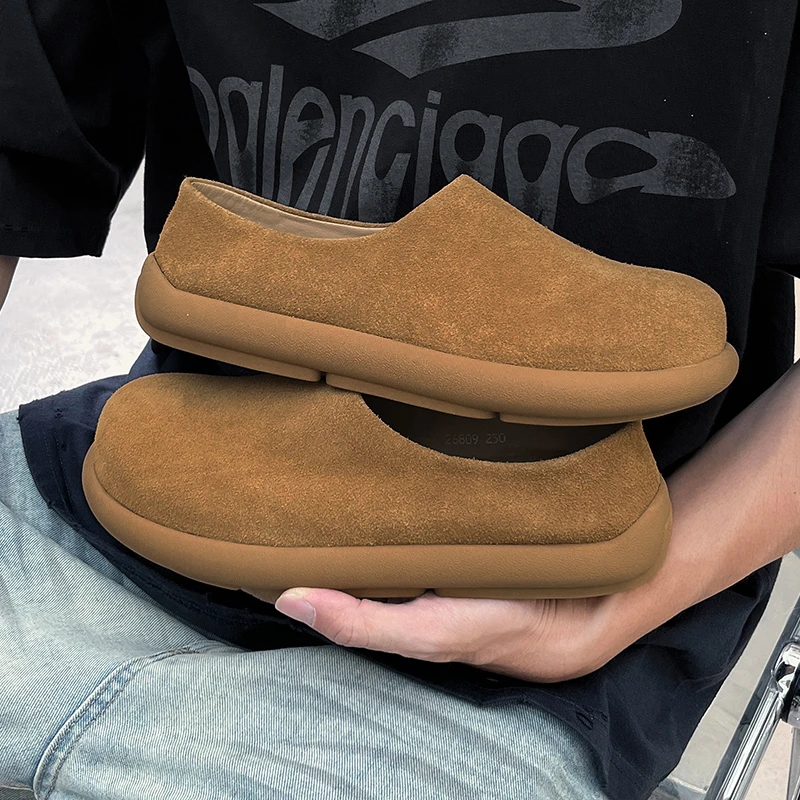 小土豆勃肯鞋男女款软底复古森系穆勒鞋包头拖鞋一脚蹬通勤懒人鞋