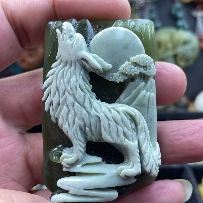 【闪购商品】未镶嵌岫玉吊坠
