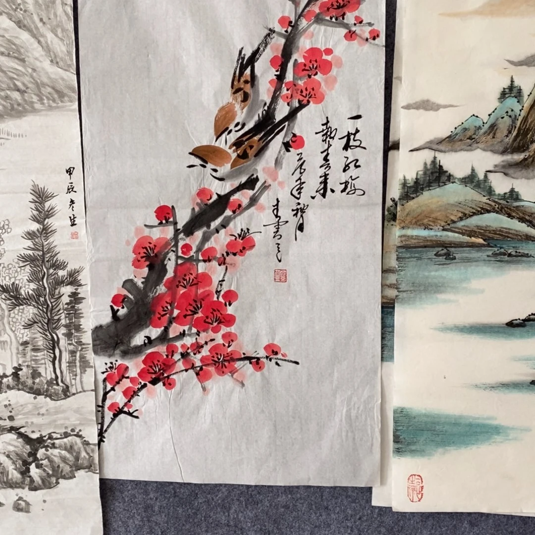 国画纯手写手绘国画作品13