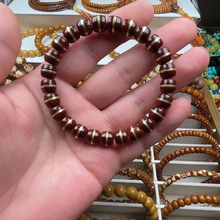 手串紫金鼠紫金鼠实心镶嵌金腰带手串