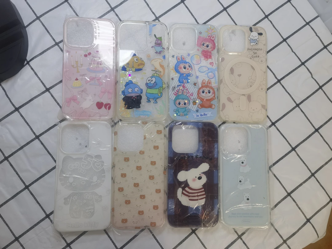 适用于苹果全系列型号的可爱风防摔手机壳