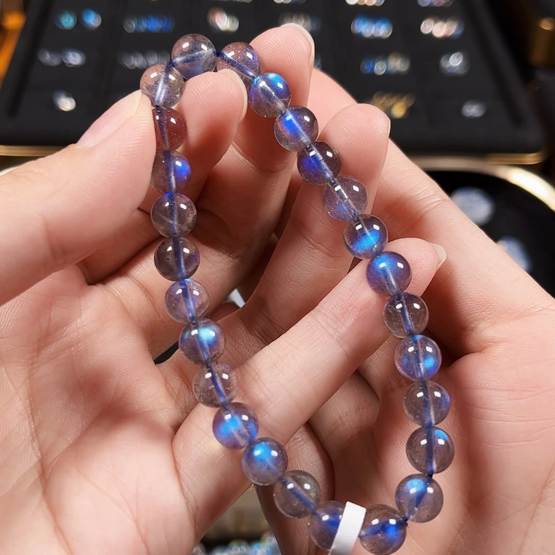 未镶嵌手链长石7.6左右