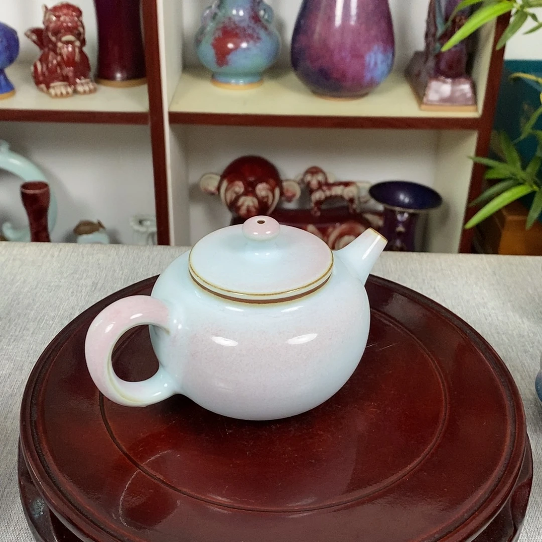 杯神垕钧瓷茶壶西施壶高温窑变