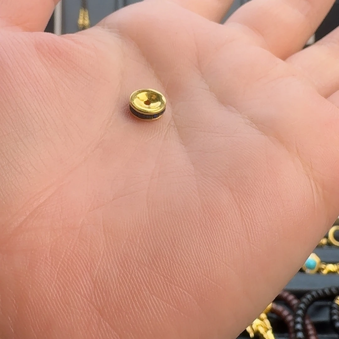 足银木质蓝钻隔片