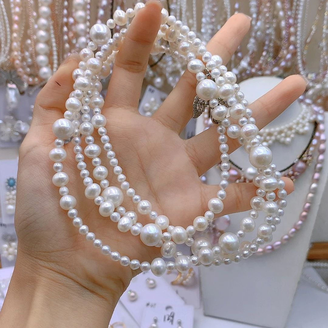 银S925镶嵌淡水珍珠耳饰美****室