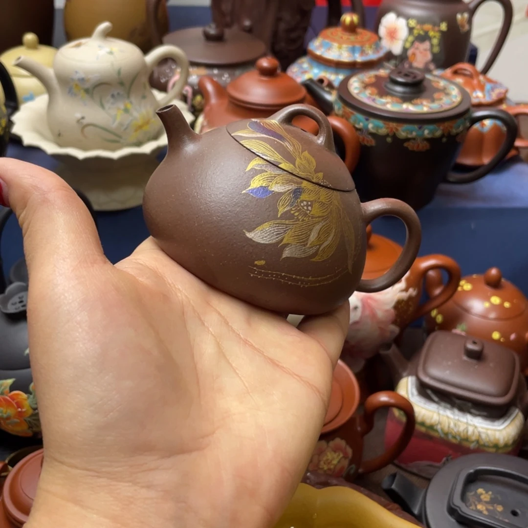 蟹***️紫砂茶杯紫砂主人杯130cc