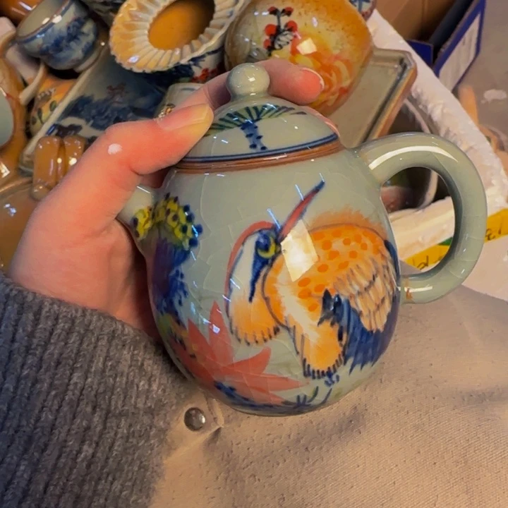 瓷片景德镇陶瓷手工手绘