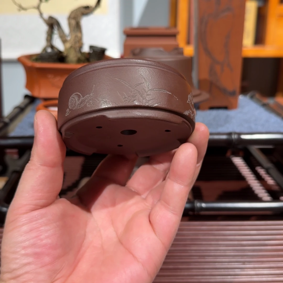 花盆紫砂原矿紫泥