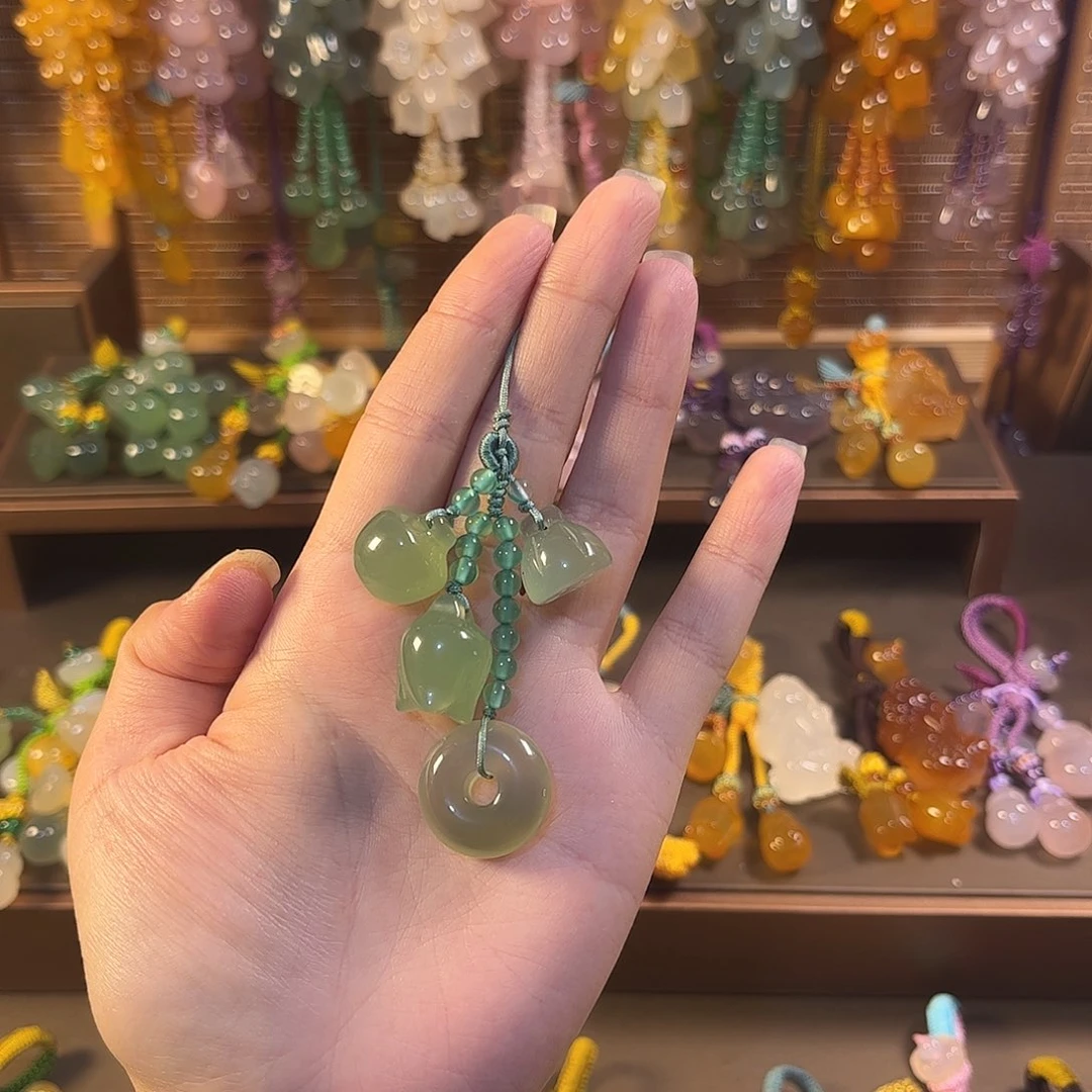 玛瑙/玉髓未镶嵌车挂