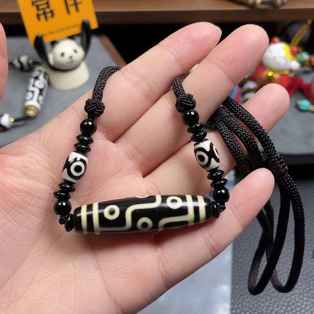 清***哥玛瑙/玉髓未镶嵌颈饰