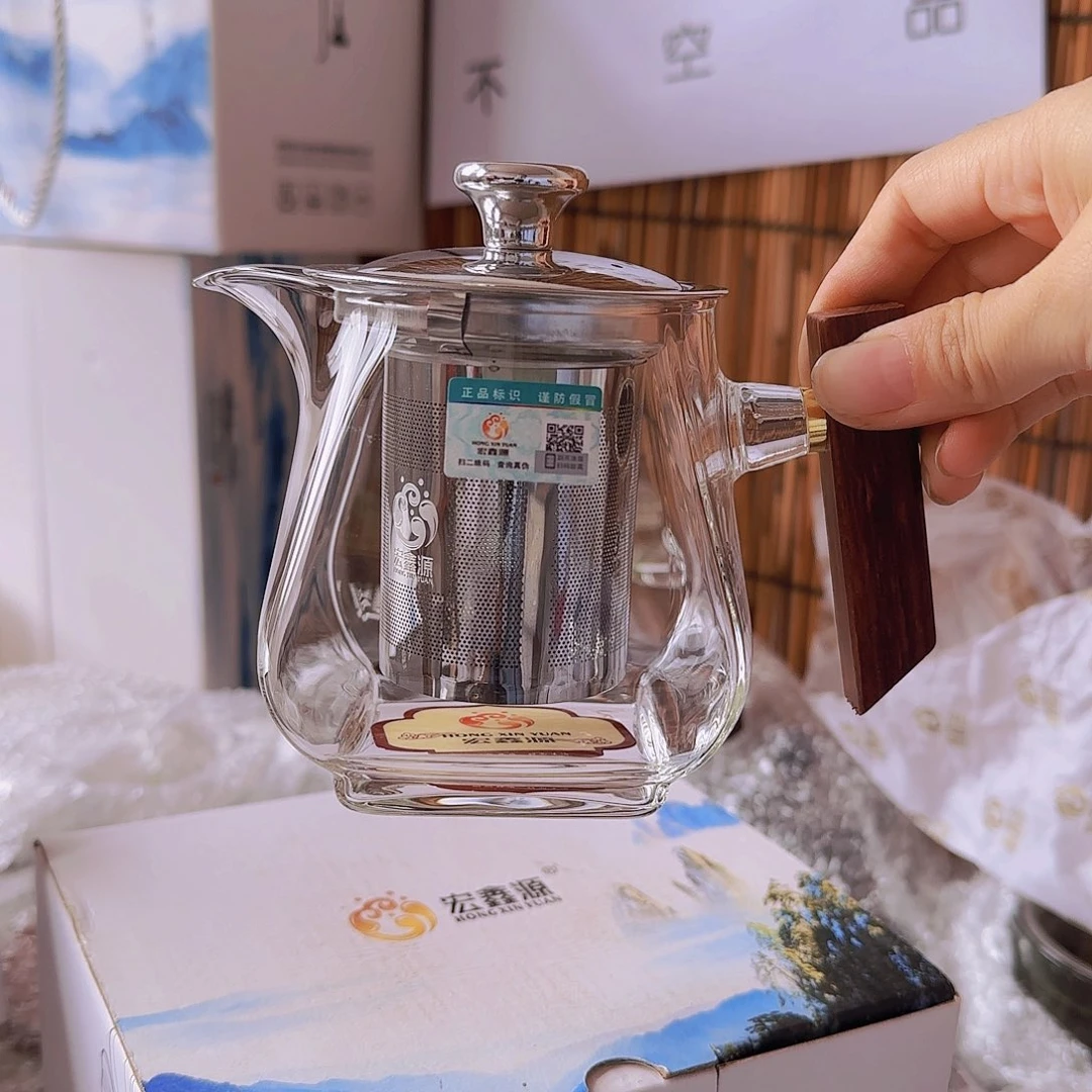 高硼硅玻璃茶水分离款M40钢