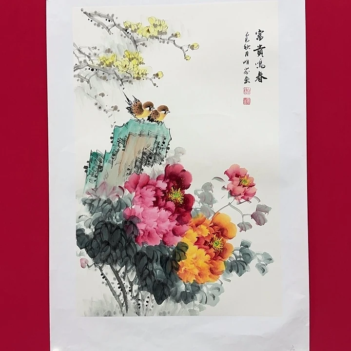 国画向明芬老师精品