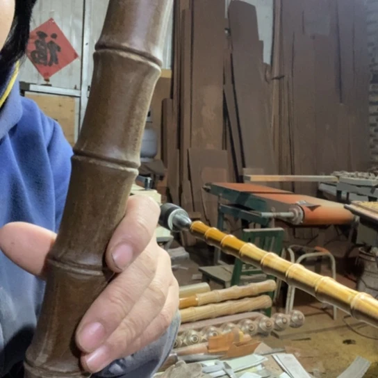 燕***周绿檀竹节67x3.3