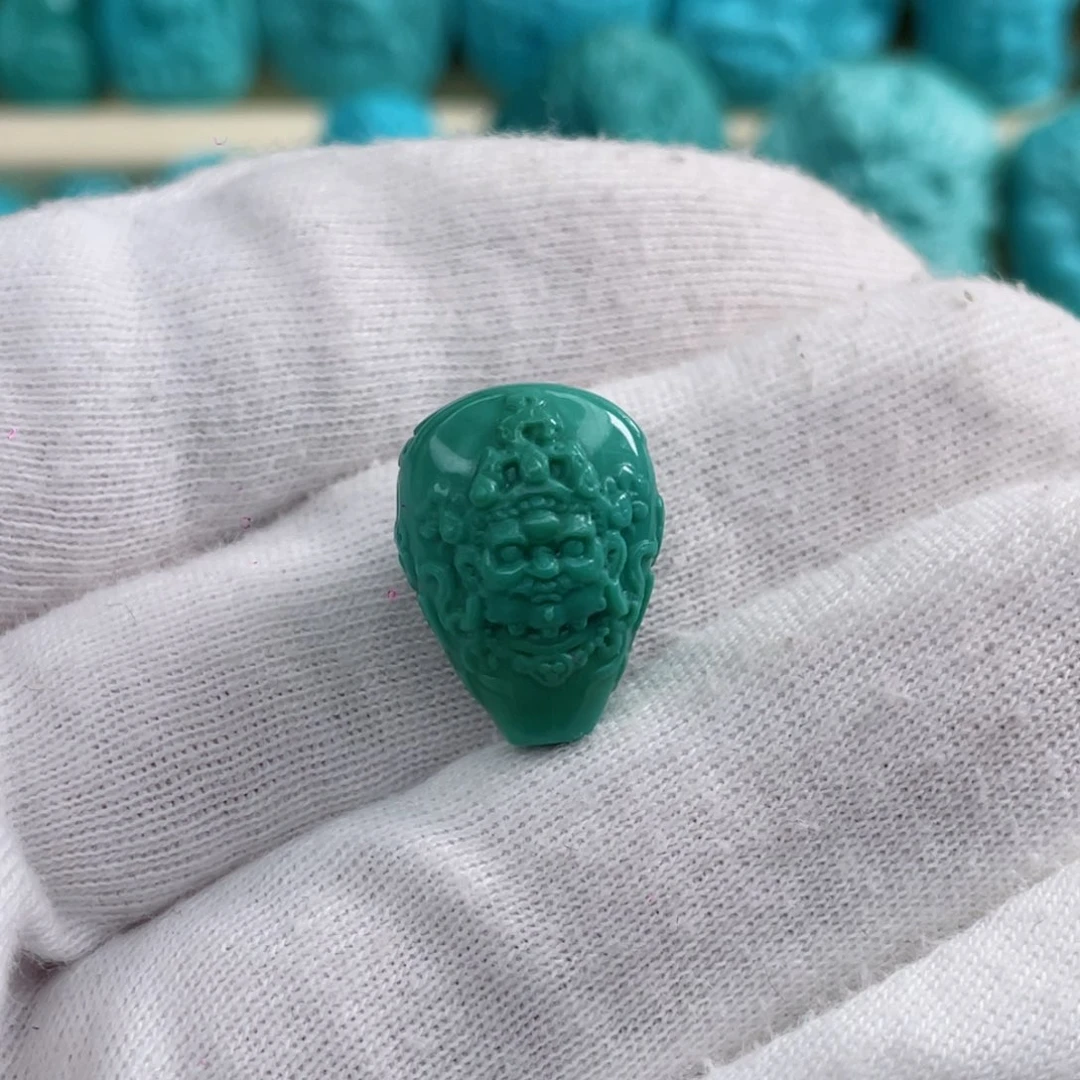 绿松石颈饰未镶嵌影*力卡13.6-18-11.5