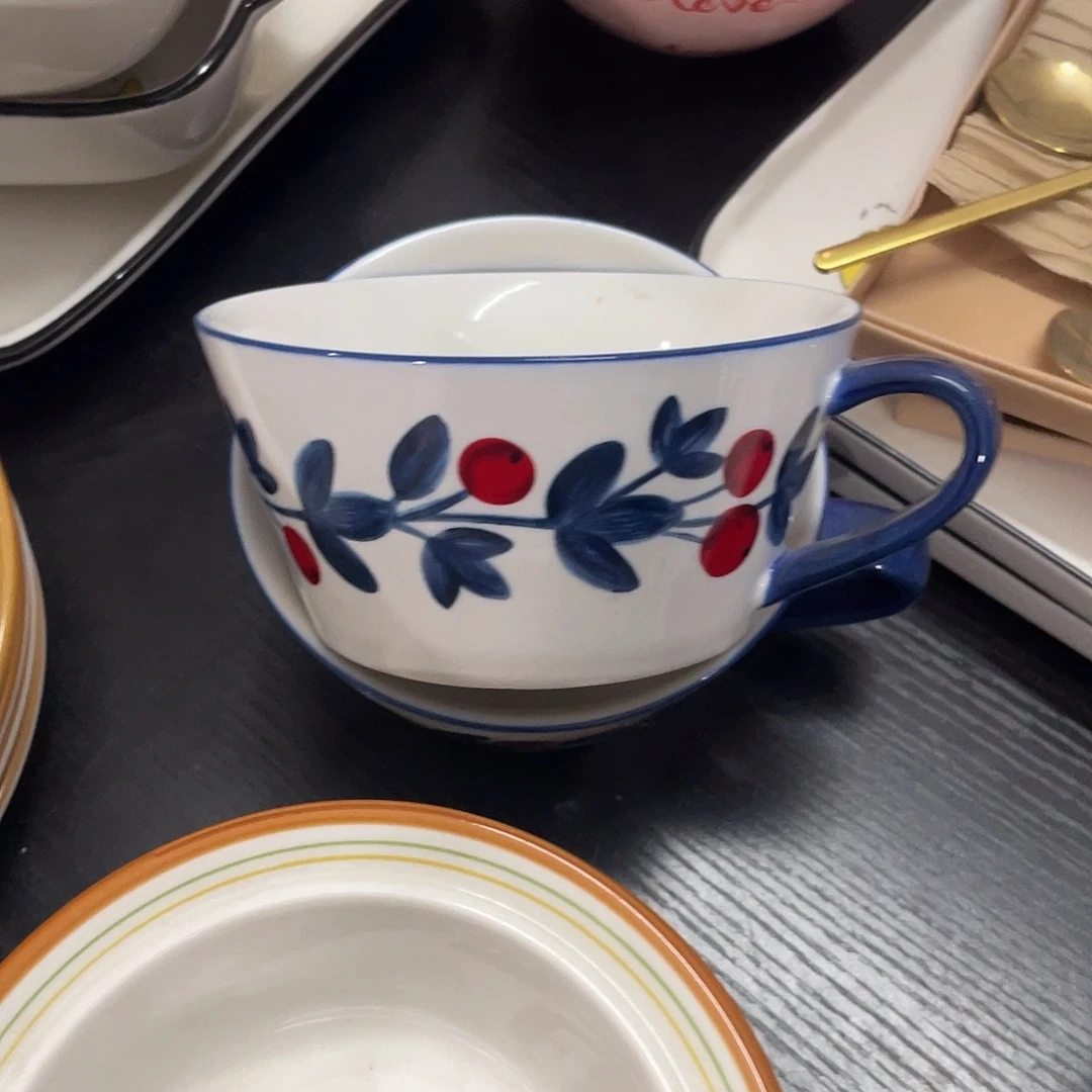 瓷温佩家陶瓷福利浆果杯